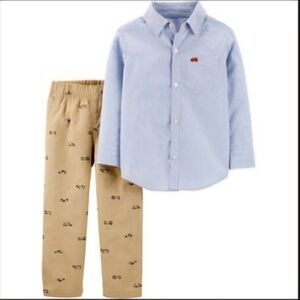NWT 18m Carters 2 piece outfit matching set for toddler baby boys